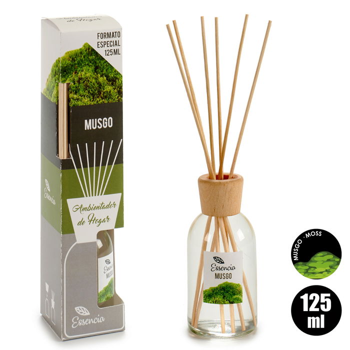 Arte Regal Mikado 125ml Musgo Essencia 5.5 x 24 x 5.5 cm (Set de 6)