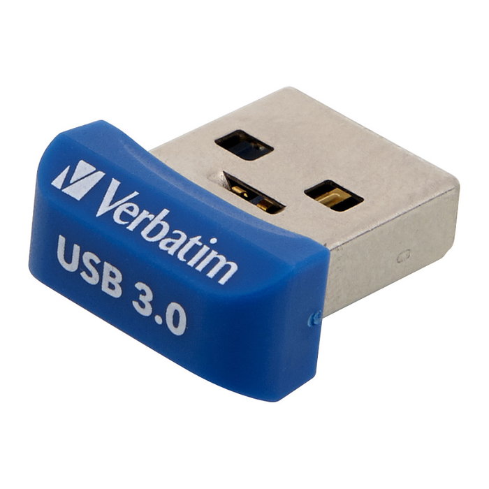 Verbatim Store'n'Stay Nano 32GB USB 3.0 Unidad Flash Azul