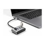 DeLOCK Concentrador USB 3.2 Gen 1 de 4 puertos con conector USB Type-C, Negro