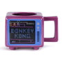Pyramid Taza Térmica 500ml Retro TV Encendible con Diseño de Donkey Kong DK, Color Blanco