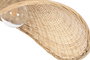 DKD Home Decor Lámpara de Techo Ratan Marron Claro 47 x 35 x 65 cm