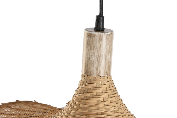 DKD Home Decor Lámpara de Techo Ratan Marron Claro 47 x 35 x 65 cm DKD Home Decor Lámpara de Techo Ratan Marron Claro 47 x 35 x 65 cm