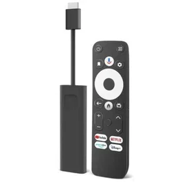 Leotec Android TV Box 4K Dongle GC216 con Google y Netflix Certificados, 16GB ROM, Android 11