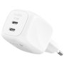 Belkin Cargador BoostCharge Pro 50W Dual USB-C Blanco WCH019kqWH