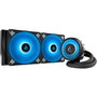 ARCTIC Liquid Freezer III 280 A-RGB - Sistema de refrigeración líquida todo en uno (AIO) para CPU, 2 ventiladores de 140 mm, Negro, compatible con LGA 1851/1700, AM4/AM5
