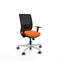 PIQUERAS Y CRESPO Silla de oficina Yunquera Naranja y Negro