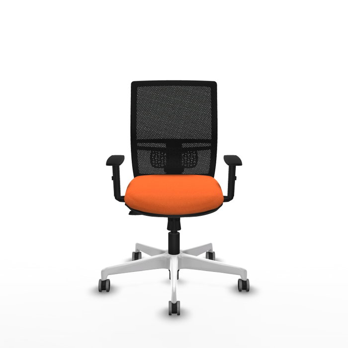PIQUERAS Y CRESPO Silla de oficina Yunquera Naranja y Negro PIQUERAS Y CRESPO Silla de oficina Yunquera Naranja y Negro