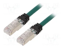 PANDUIT Patch cord Cat 6a S/FTP 5m verde