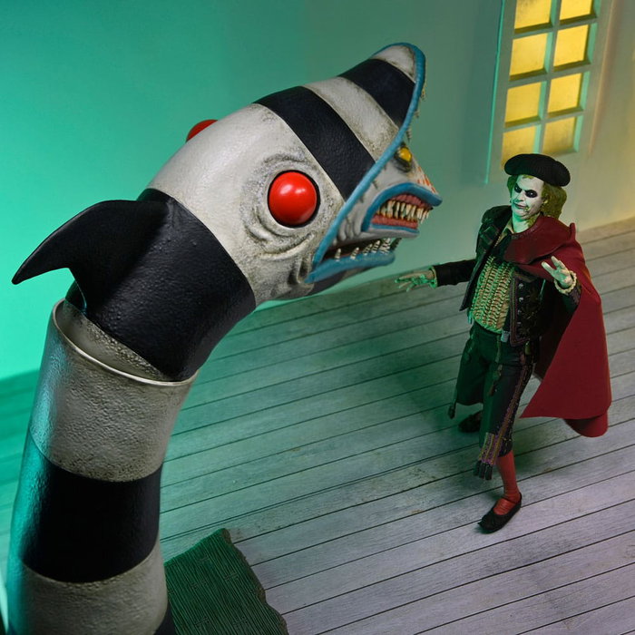 Beetlejuice Beetlejuice Pack de 2 Figuras Ultimate "Matador" Beetlejuice and Sandworm 18 cm Beetlejuice Beetlejuice Pack de 2 Figuras Ultimate "Matador" Beetlejuice and Sandworm 18 cm