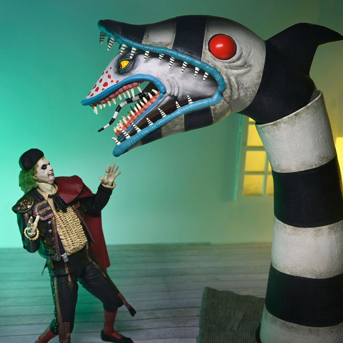Beetlejuice Beetlejuice Pack de 2 Figuras Ultimate "Matador" Beetlejuice and Sandworm 18 cm Beetlejuice Beetlejuice Pack de 2 Figuras Ultimate "Matador" Beetlejuice and Sandworm 18 cm