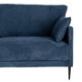 Sofá Azul Tejido Salón 191 X 80 X 88 cm