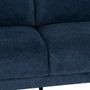 Sofá Azul Tejido Salón 191 X 80 X 88 cm