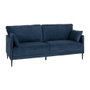 Sofá Azul Tejido Salón 191 X 80 X 88 cm