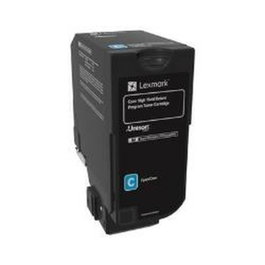 Lexmark 74C2HC0 Cartucho de tóner cian