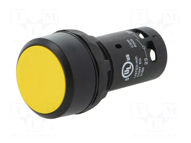 ABB Interruptor de presión CP1 22mm Amarillo NA