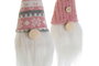 DKD Home Decor Decoracion Colgante Rosa Blanco 6 x 33 x 8 cm (12 Unidades)