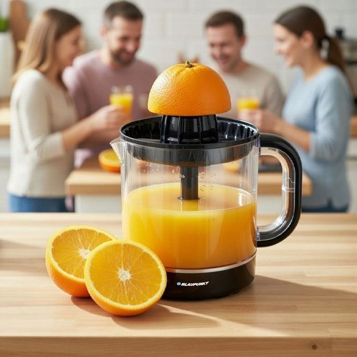 Blaupunkt Exprimidor de Cítricos - 40W, Capacidad 1.2l, Potente y de Alta Calidad para Jugos Frescos