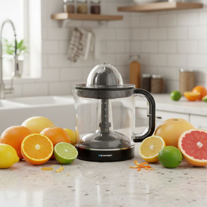 Blaupunkt Exprimidor de Cítricos - 40W, Capacidad 1.2l, Potente y de Alta Calidad para Jugos Frescos