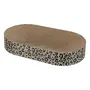 Trixie Cama Rascadora LEO Cartón para Gatos - Estampado Leopardo Marrón, 63 x 10 x 35 cm, Ref: TRI4011905838793