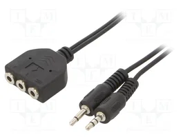 GEMBIRD Cable Jack 3,5mm a RCA 1m Negro