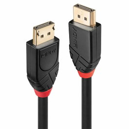 Lindy Cable Active DisplayPort 1.2 de 15 m, 4K UHD, Negro