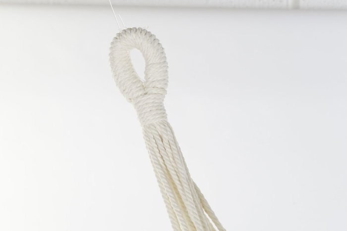 DKD Home Decor Silla Colgante para Terraza y Jardín Crudo 60 x 128 x 100 cm (2 Unidades) Algodón y Poliéster con Flecos DKD Home Decor Silla Colgante para Terraza y Jardín Crudo 60 x 128 x 100 cm (2 Unidades) Algodón y Poliéster con Flecos