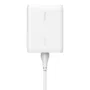 Belkin BoostCharge Pro Cargador de Pared GaN 200W con 4 Puertos USB-C, Carga Rápida PD 3.1 para Portátil MacBook, iPhone, Galaxy, iPad, Cable CA 1.5m, Blanco