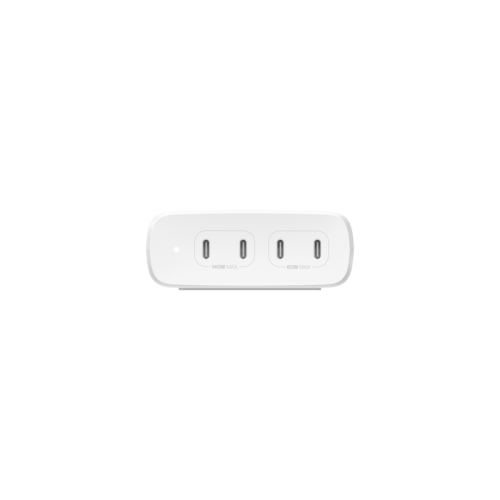 Belkin BoostCharge Pro GaN USB-C 4-en-1 Cargador de 200 W con 4 puertos, Blanco