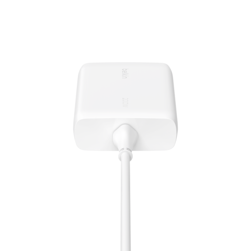 Belkin BoostCharge Pro GaN USB-C 4-en-1 Cargador de 200 W con 4 puertos, Blanco