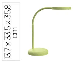 Maul Lámpara de Escritorio LED 5W 769lm Luz Cálida Brazo y Cabezal Giratorios Verde