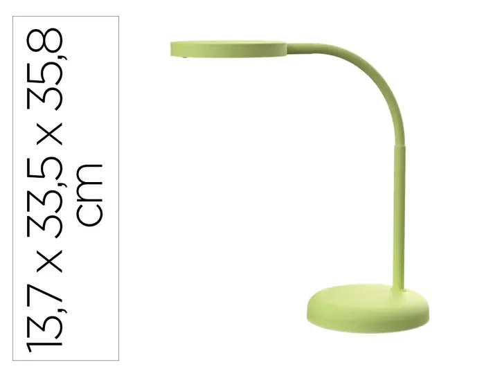 Maul Lámpara de escritorio LED 5W 769lm Luz cálida Verde lima