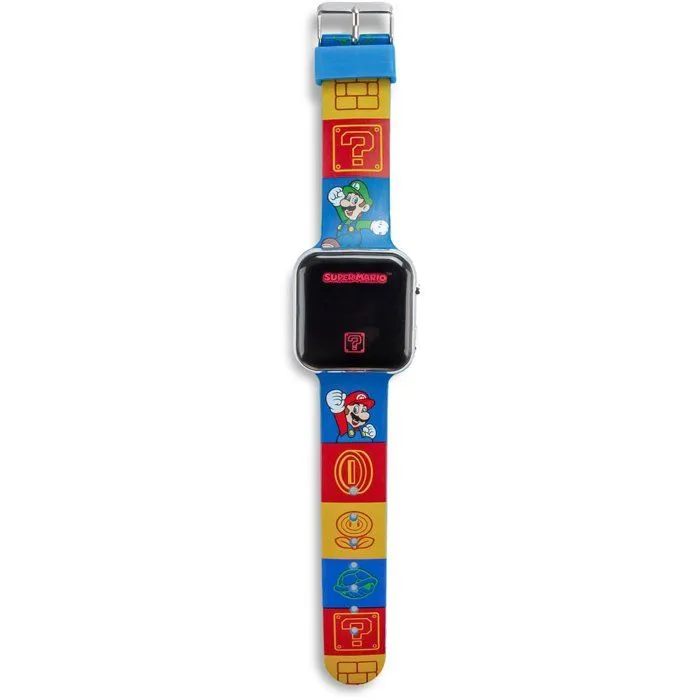 Kids Licensing Reloj Digital LED Super Mario