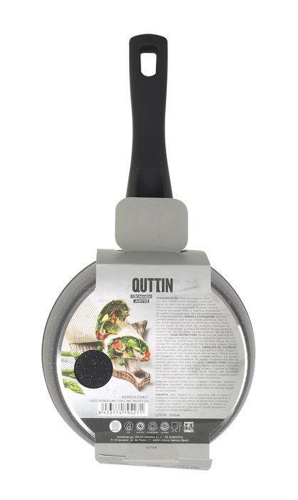 Inde Cazo de Aluminio Forjado 16 cm con Select 2.0 Quttin, apto para inducción (6 Unidades) Inde Cazo de Aluminio Forjado 16 cm con Select 2.0 Quttin, apto para inducción (6 Unidades)