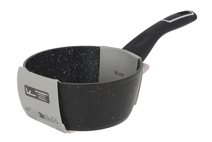 Inde Cazo de Aluminio Forjado 16 cm con Select 2.0 Quttin, apto para inducción (6 Unidades)