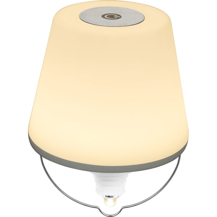 Rev Lamprusco Flame Luz LED para Botellas con Batería Recargable, Blanco