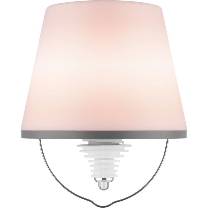 Rev Lamprusco Flame Luz LED para Botellas con Batería Recargable, Blanco