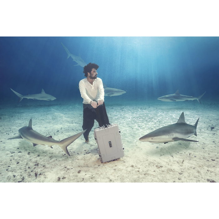 B&W Outdoor Case Type 6800 Negro