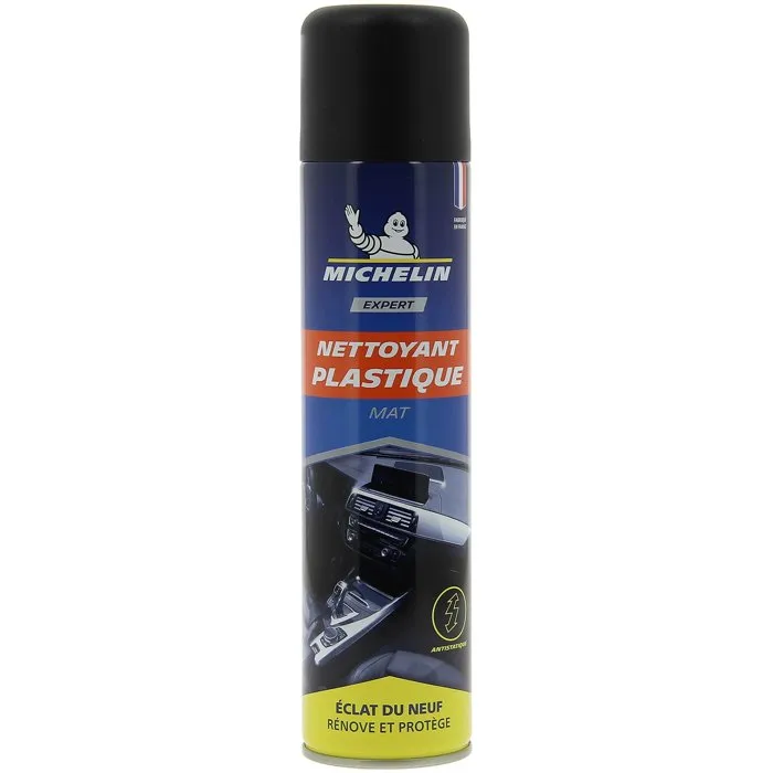Michelin Limpiador Plástico Mate 500ml - Limpia, Renueva y Protege Plásticos Interiores Mate o Satinados Michelin Limpiador Plástico Mate 500ml - Limpia, Renueva y Protege Plásticos Interiores Mate o Satinados