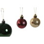 DKD Home Decor Set de 50 Bolas de Decoración Navideña Rojo y Verde