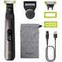 Philips Cortabarbas y Recortadora OneBlade Pro 360 QP6552/15 con Batería y 5 Accesorios
