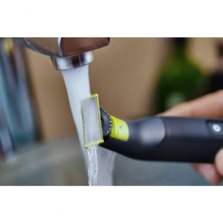 Philips Cortabarbas y Recortadora OneBlade Pro 360 QP6552/15 con Batería y 5 Accesorios Philips Cortabarbas y Recortadora OneBlade Pro 360 QP6552/15 con Batería y 5 Accesorios