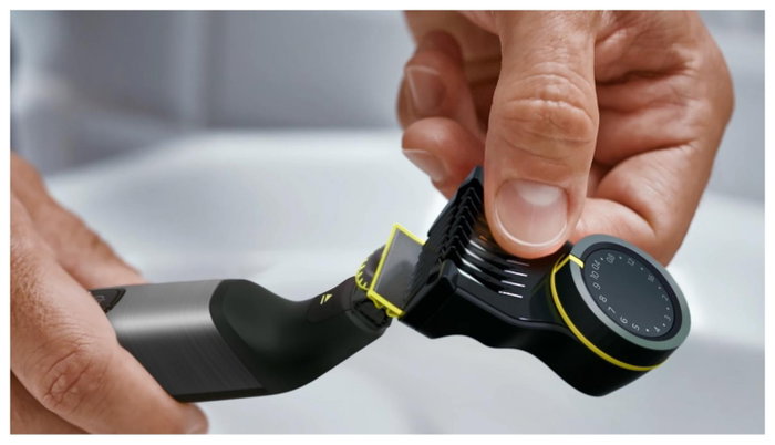 Philips OneBlade Pro 360 QP6552/15 Recortadora de Barba y Cuerpo con 5 Accesorios