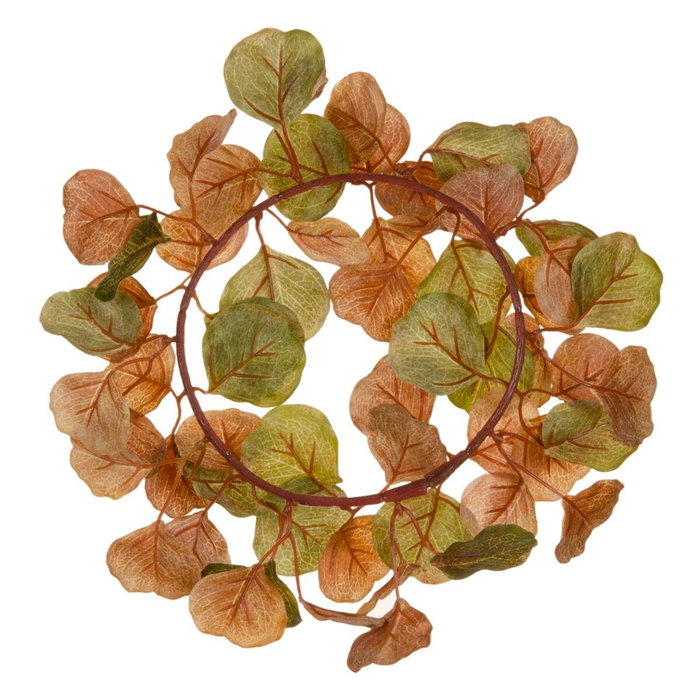 Ixia Corona Marrón PVC Jardín 35 x 35 cm
