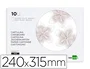 Liderpapel Bloc trabajos manuales cartulina 240x315mm 10 hojas color blanco