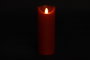 DKD Home Decor Decoración Luminosa Navidad Tradicional Rojo Blanco LED Cera 7.5 x 20 x 7.5 cm (12 Unidades)