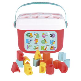 Tachan Encajable 16 Letras +6 Meses Juguete Educativo Infantil