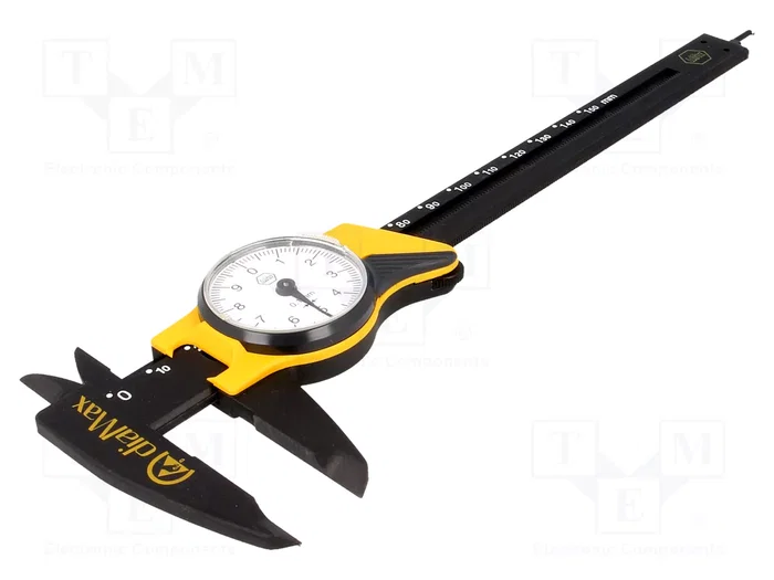 WIHA Pie de rey ESD con escala de reloj, 0÷150mm WIHA Pie de rey ESD con escala de reloj, 0÷150mm