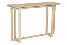 DKD Home Decor Consola Natural Mindi 120 x 30 x 80 cm