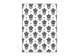 Misskuty Carpeta de repujado 2D PUSH Flores 12,7x17,8cm