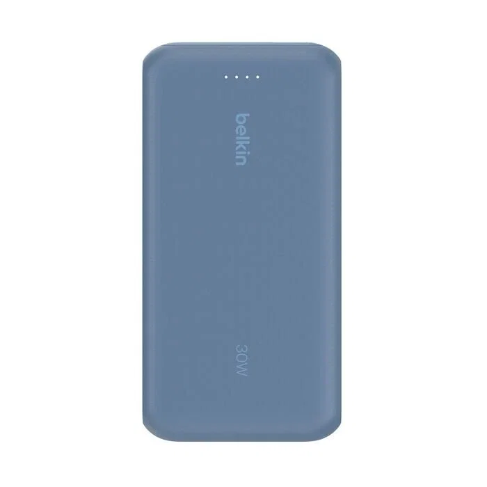 Belkin BoostCharge Power Bank 20000 mAh Azul, 30W Power Delivery, Carga Rápida USB-C, Referencia BPB024HQBL